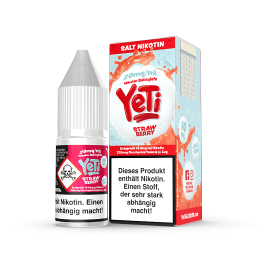 Yeti Salt Strawberry Liquid