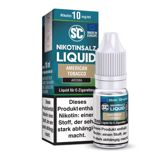 SC American Tobacco Nicsalt Liquid