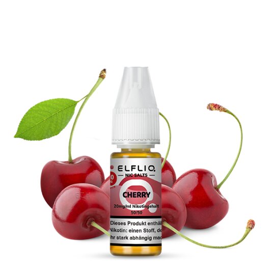 Elfliq by Elfbar Cherry Nicsalt Liquid 20mg/ml