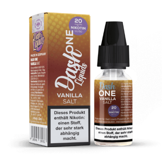 Dash One Vanilla Salt Liquid