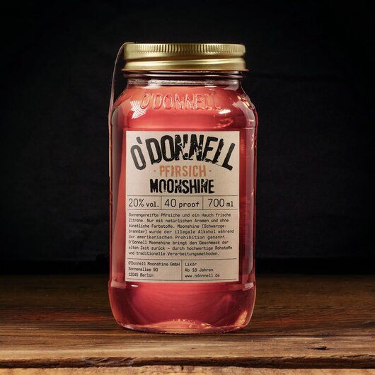ODonnell Moonshine Pfirsich 20% Vol. 700ml