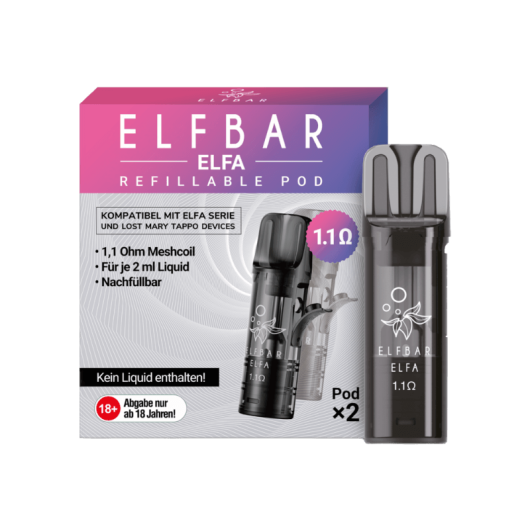 Elfbar Elfa Leerpod 1,1 Ohm (2Stk)