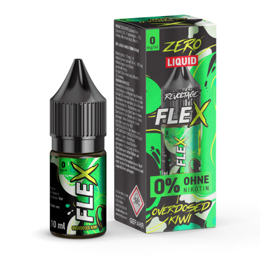 Revoltage Flex Overdosed Kiwi Nicsalt Liquid