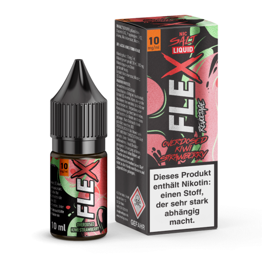 Revoltage Flex Overdosed Kiwi Strawberry Nicsalt Liquid 10mg/ml