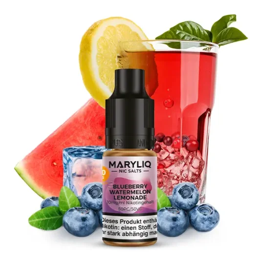 MARYLIQ Blueberry Watermelon Lemonade Nicsalt Liquid