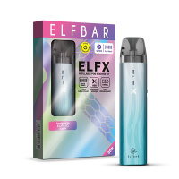 Elfbar ELFX Pod Kit silver blue