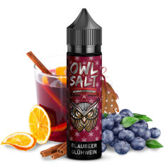 OWL Salt Blaubeer Glühwein Longfill Aroma Weihnachtsedition